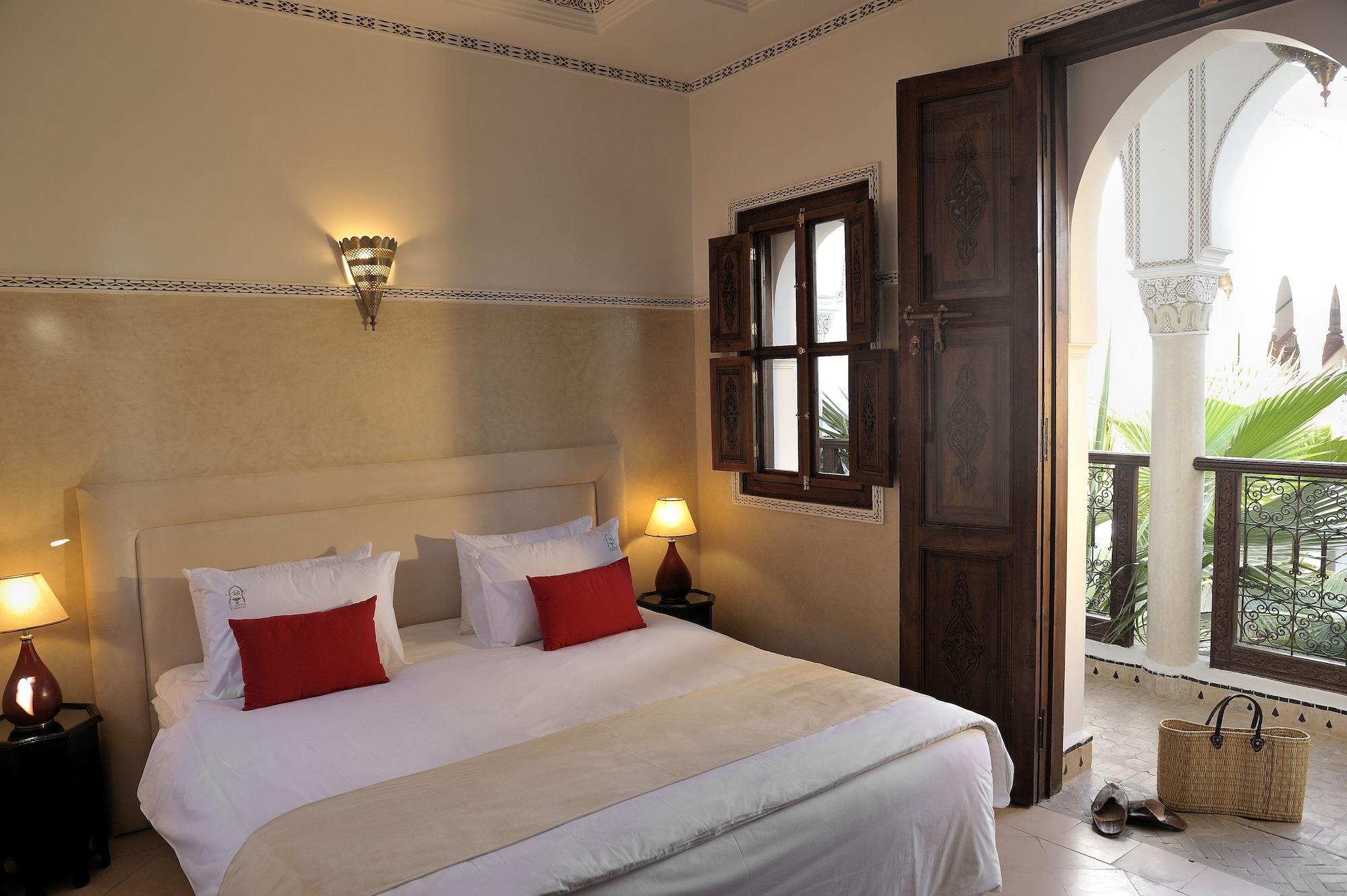 Riad Le Jardin D'Abdou Marrakesz Zewnętrze zdjęcie A bedroom at the hotel