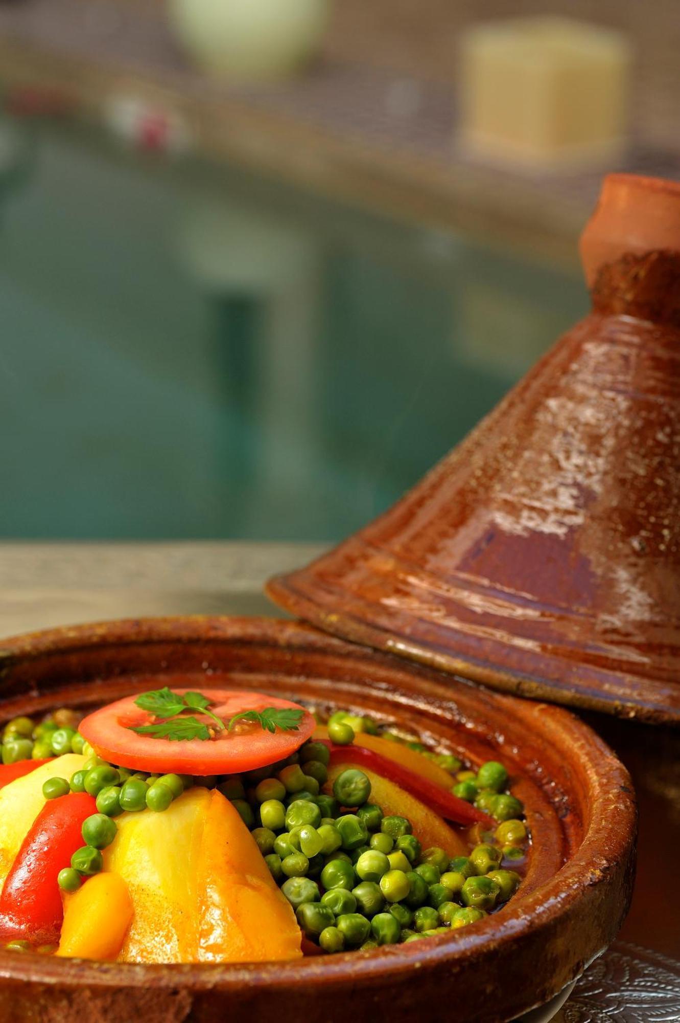 Riad Le Jardin D'Abdou Marrakesz Zewnętrze zdjęcie A tagine