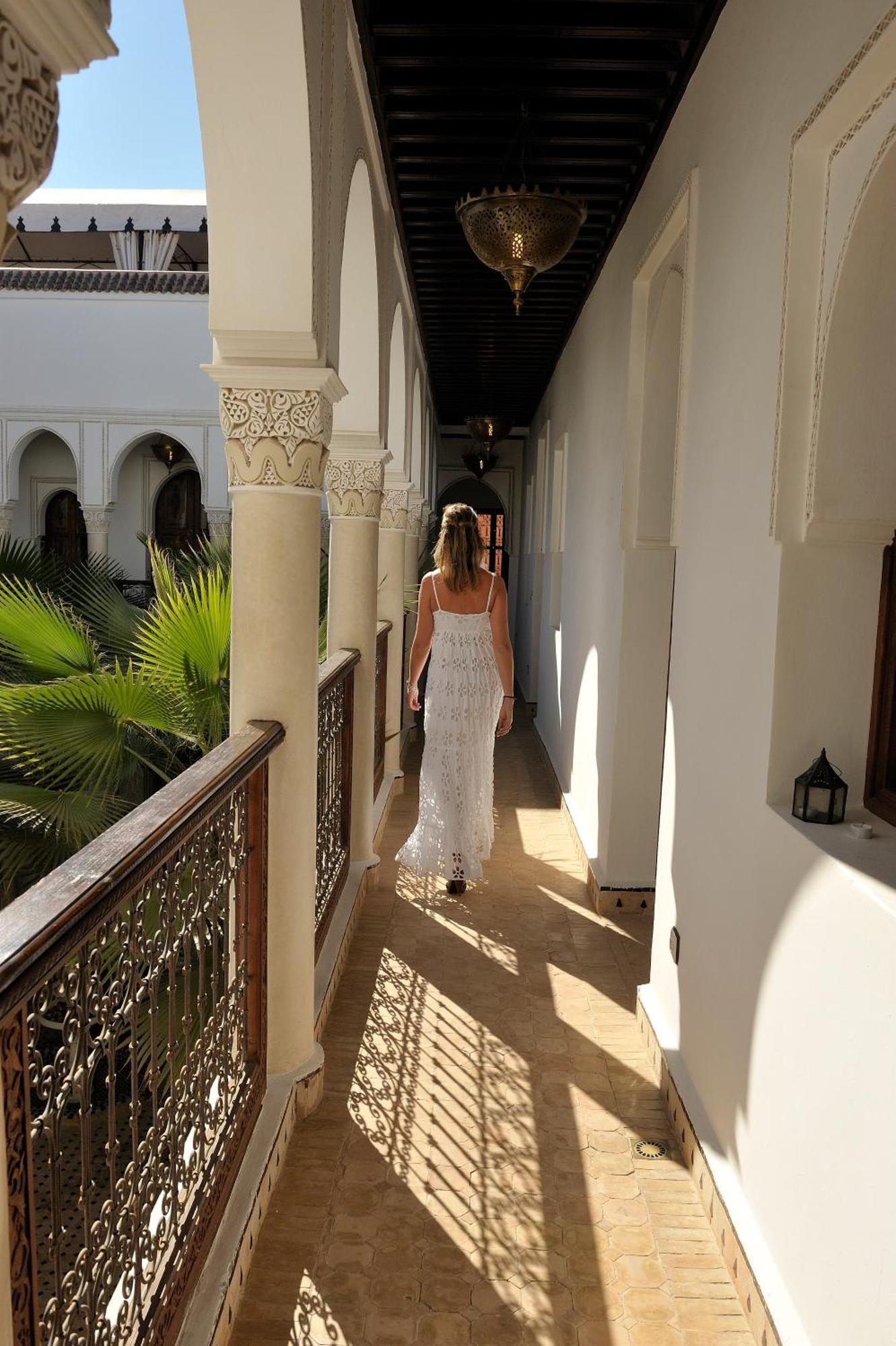 Riad Le Jardin D'Abdou Marrakesz Zewnętrze zdjęcie A guest at the hotel