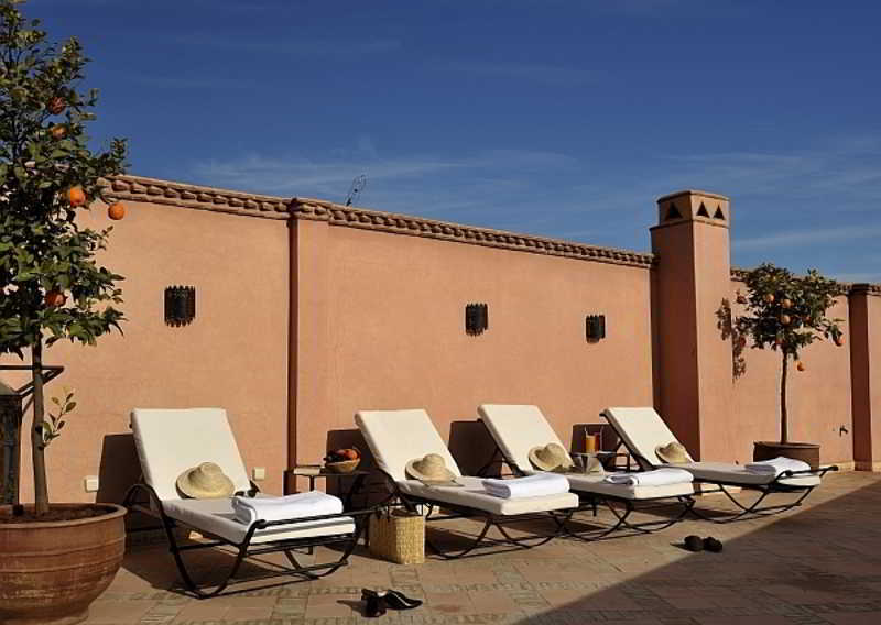 Riad Le Jardin D'Abdou Marrakesz Zewnętrze zdjęcie The pool at the hotel