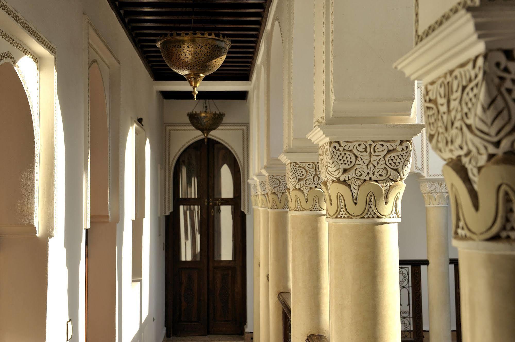 Riad Le Jardin D'Abdou Marrakesz Zewnętrze zdjęcie The interior of the palace